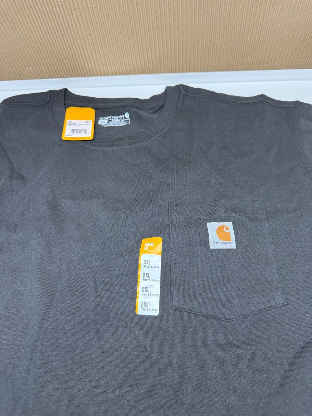 Carhartt Black Pocket T-Shirt XXL